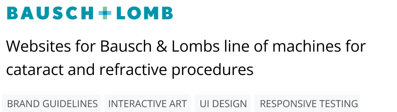 Bausch and Lomb logo