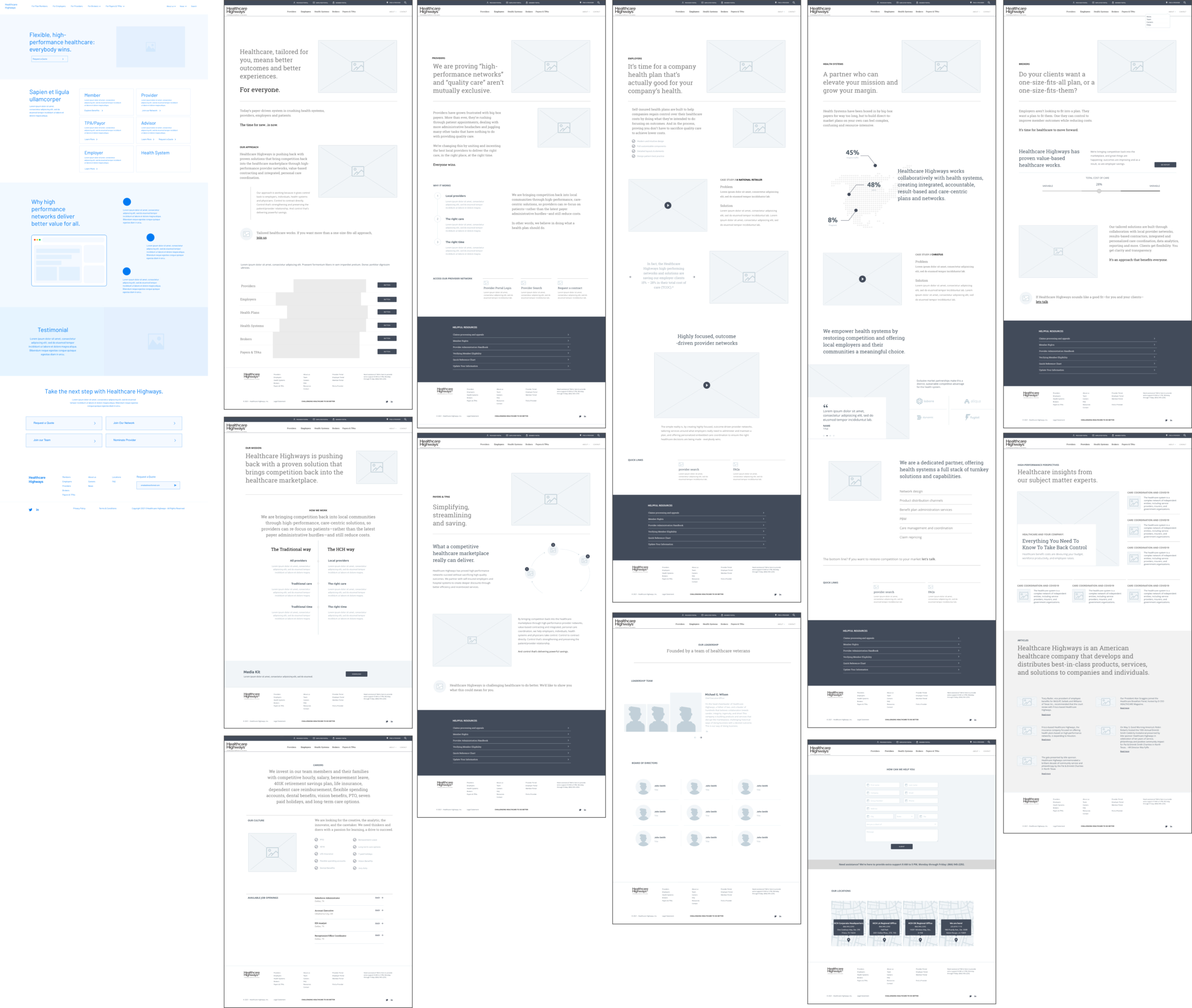 wireframes